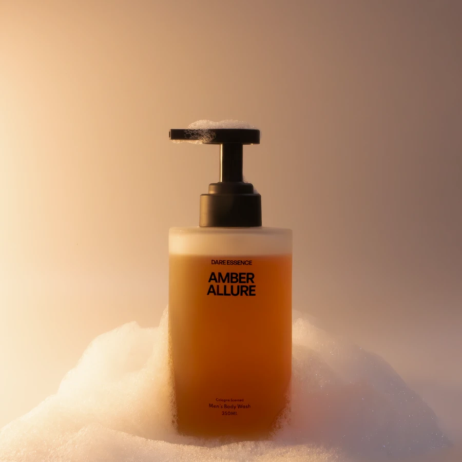 Amber Allure Premium Men's Body Wash